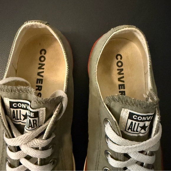 Converse All Star Chuck Taylor Low Top Olive Green Men’s 4.5 Women’s 6.5 - Picture 4 of 10